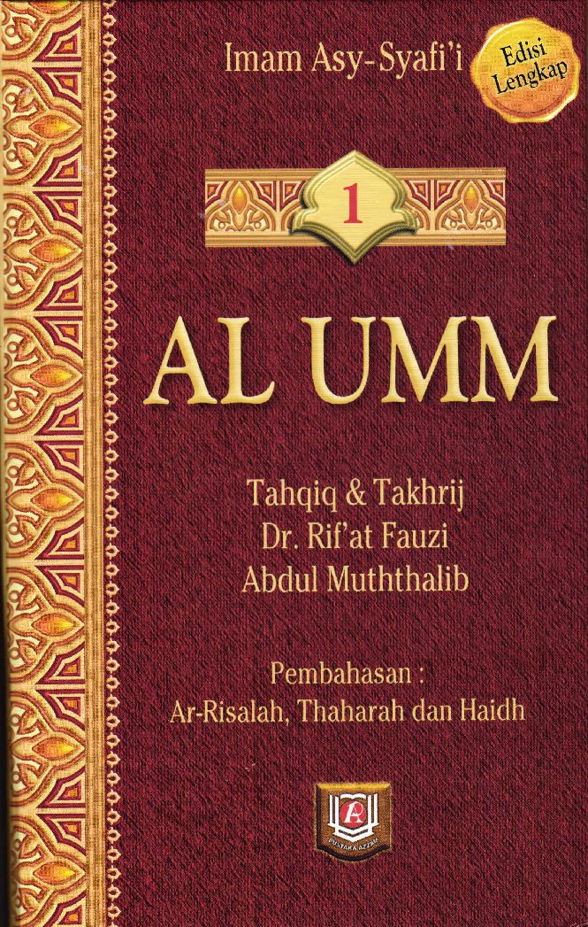 Cover KITAB AL UMM IMAM SYAFI'I