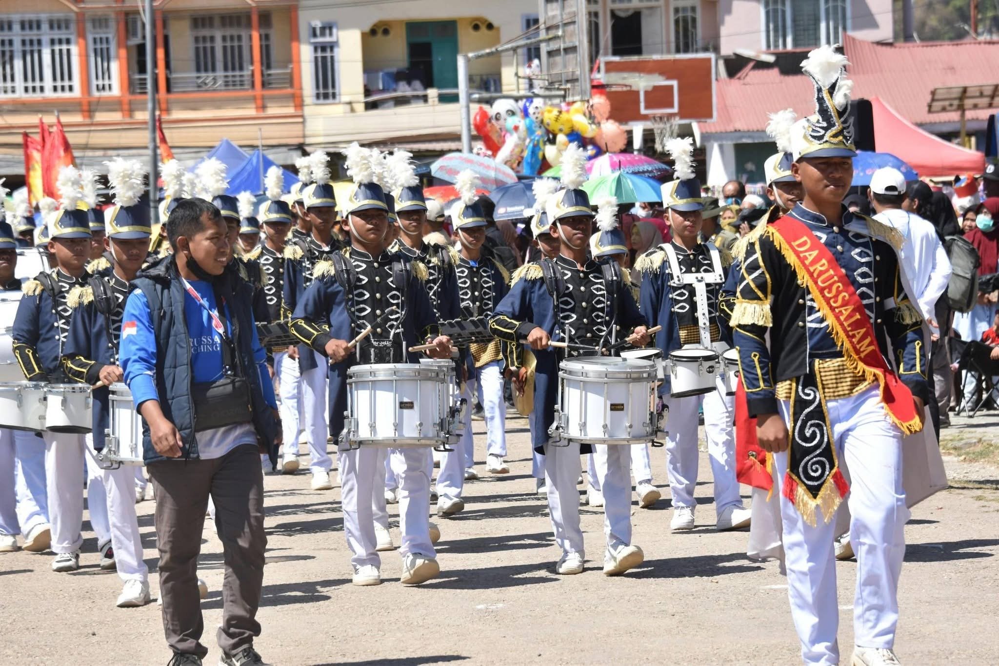 Kontingen Marching Band Meraih Prestasi Pada Festival Tingkat Kota Baubau